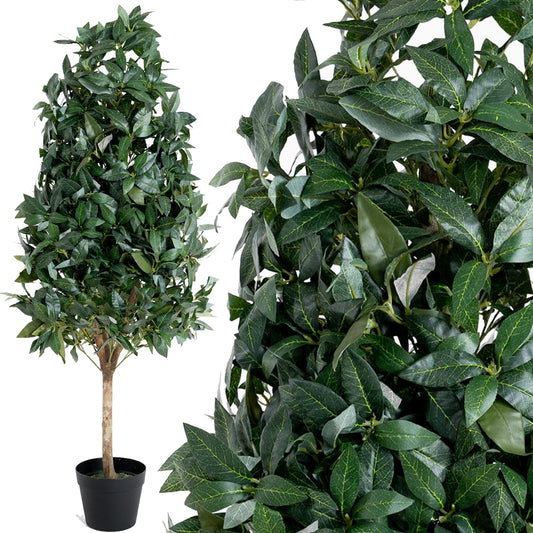 Leaf Realistic Premium Gorgeous Artificial Bay Cone Indoor And Outdoor