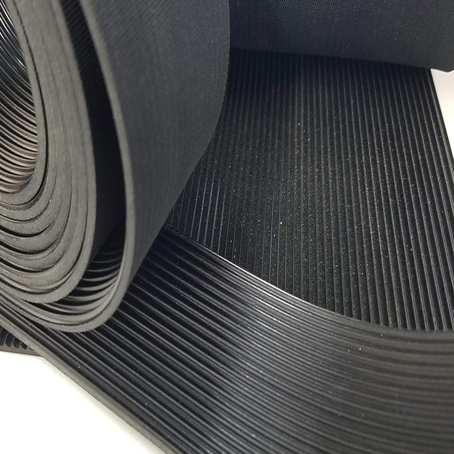 Premium Grade Anti Slip Fine Ribbed Rubber Strips Fluted Anti Slip Strips