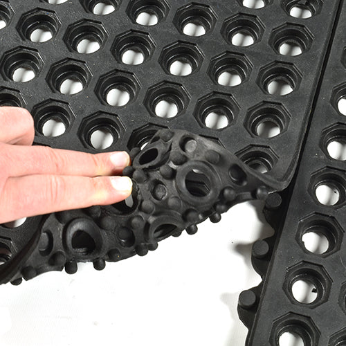 Playground Safety Mat Interlocking Grass Rubber Mat Gateway Golf Course