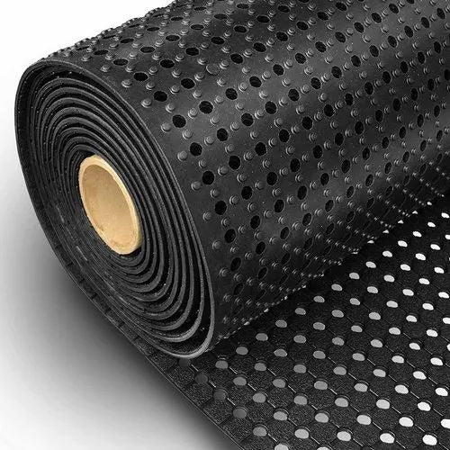 Anti Skid Rubber Matting Outdoor Heavy Duty Decking Mat with Drainage Holes