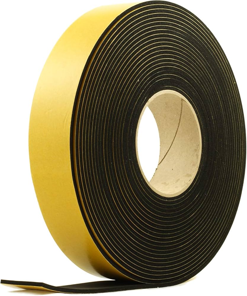 Self Adhesive Solid Neoprene Rubber Strip Gasket Sheet Self Adhesive Weatherstrip