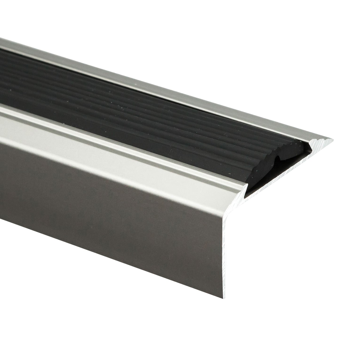 Non Slip Corner Edge Trim Anodised Aluminium Stair Nosing Edge Trim Step Nosing 1.2m