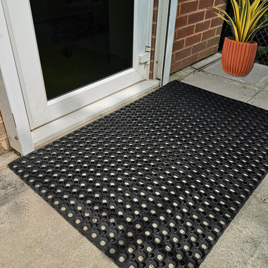 Heavy Duty Rubber Non Slip Weatherproof Entrance Safety Mats