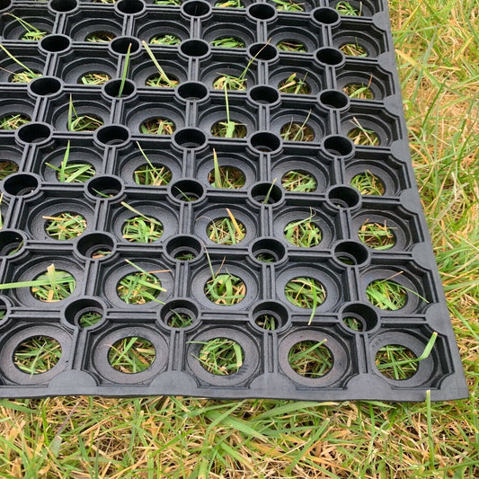 Non Slip Agriculture Rubber Matting with Holes