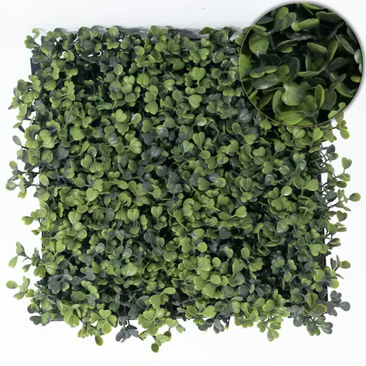 Premium Rectangle Green Artificial Boxwood Mat Outdoor and Indoor