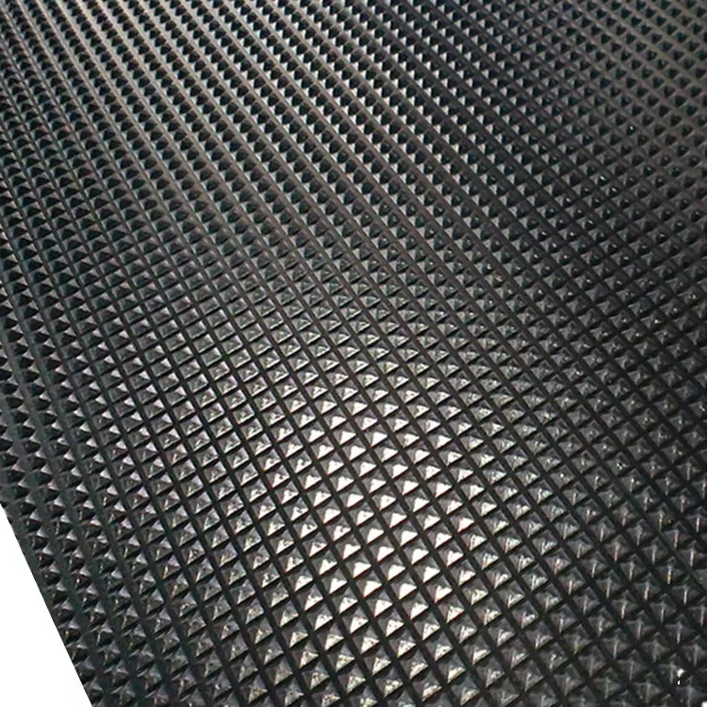 Non Slip Pyramid Rubber Mat Commercial Flooring