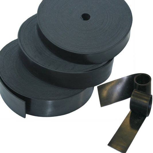 Solid Neoprene Rubber Strip 5m Length