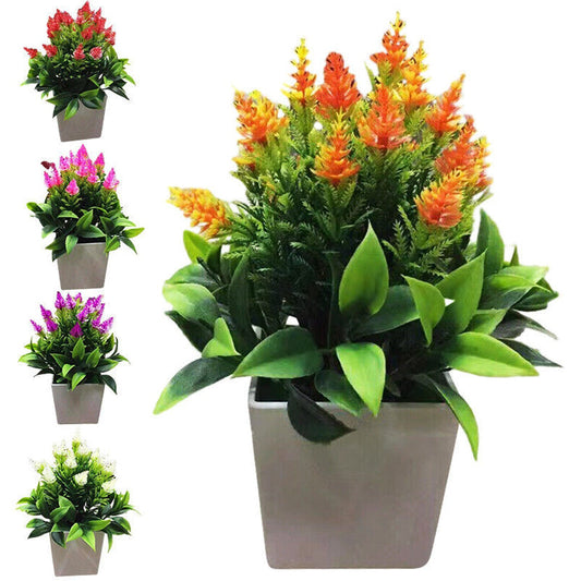 High Quality Artificial Faux Plants Tree In Pot for Home Indoor Outdoor Office Decoration