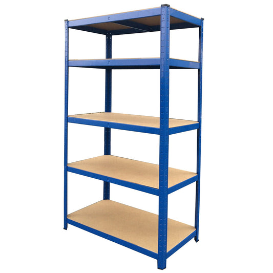 Heavy Duty Shelving Unit Boltless Garage Racking 5 Tier Metal Shelf Shed Storage