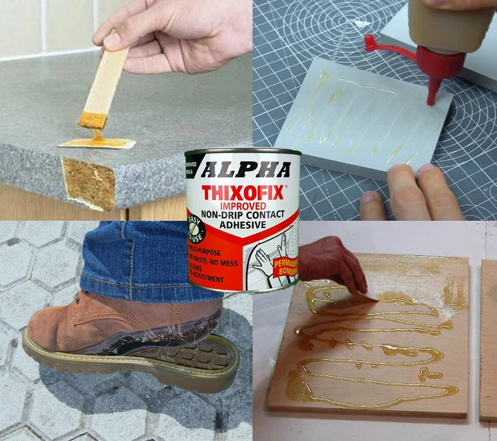 Contact Adhesive Cement Glue Fast Drying Strong Bonding Repair High Strength Multi Purpose Adhesive