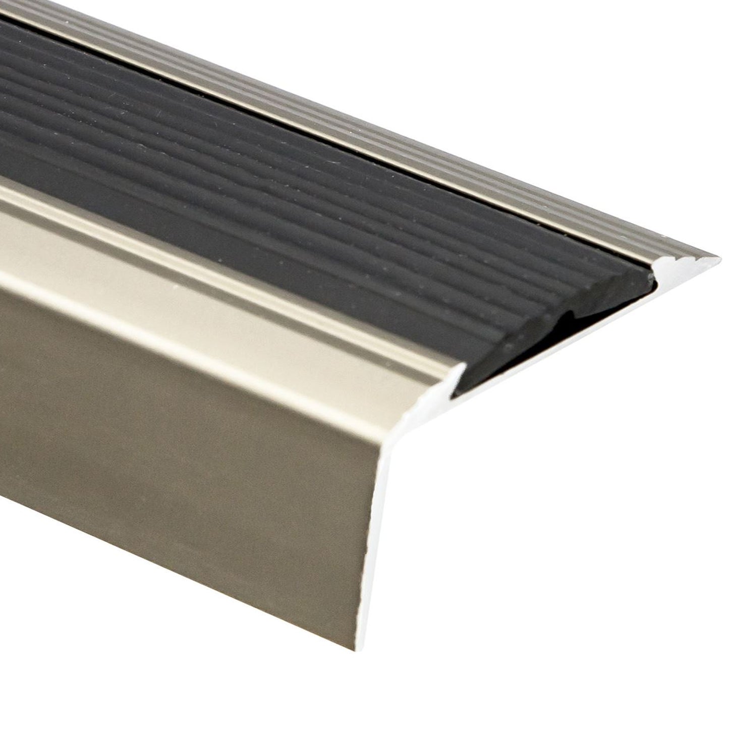 Non Slip Corner Edge Trim Anodised Aluminium Stair Nosing Edge Trim Step Nosing 1.2m