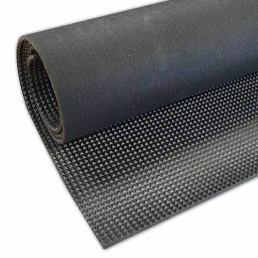 Non Slip Pyramid Rubber Mat Commercial Flooring