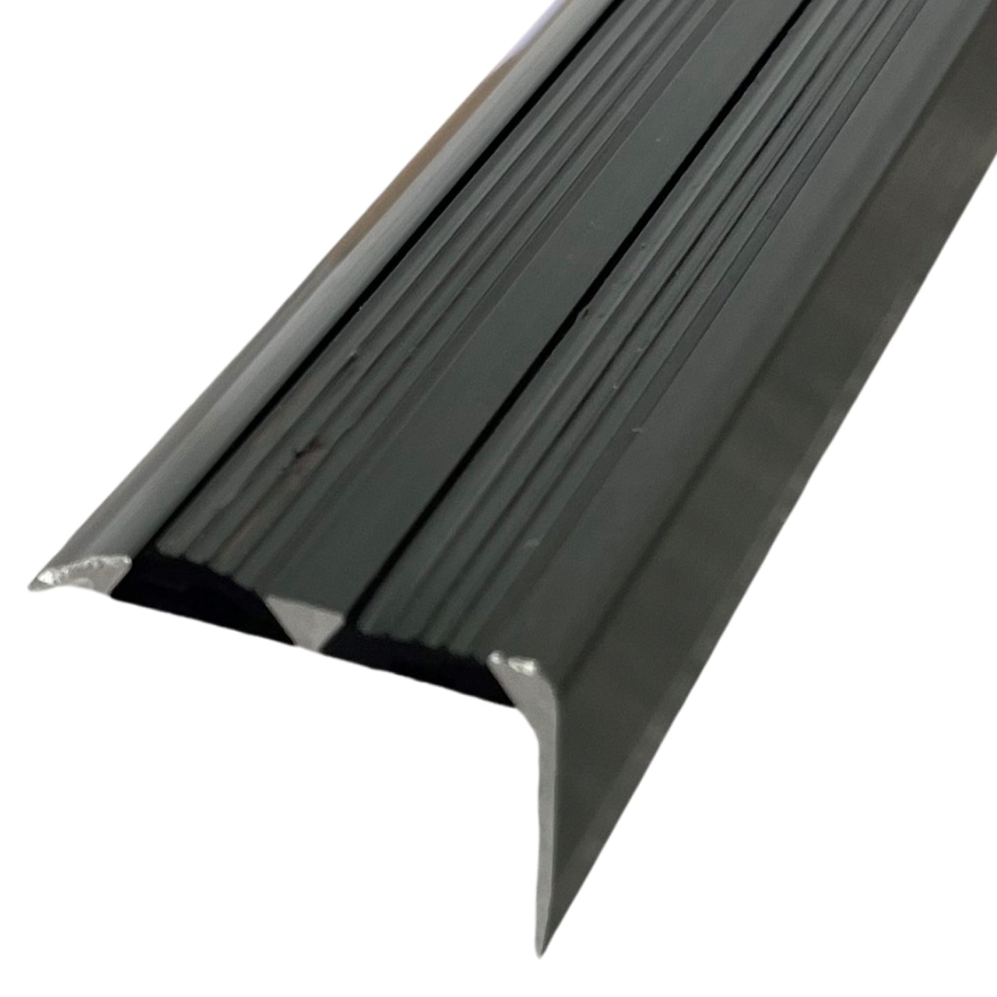 High Traffic Non Slip Aluminium Stair Nosing Edge Trim Step Nose Edging Nosings Rubber Slips