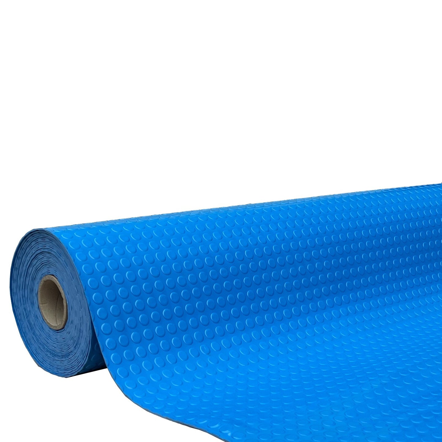 PVC Vinyl Coin Penny Flooring Heavy Duty Matting Garage Work Van Gym Matting Blue