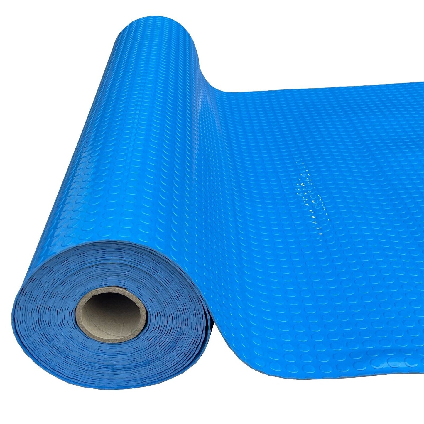 PVC Vinyl Coin Penny Flooring Heavy Duty Matting Garage Work Van Gym Matting Blue