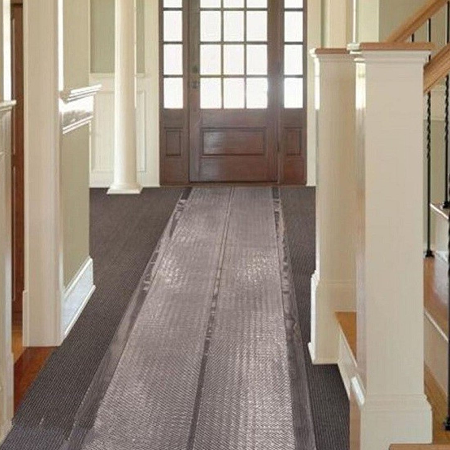 Heavy Duty Clear Vinyl Plastic Carpet Protector Home Office Hallway Runner Film Mat Roll