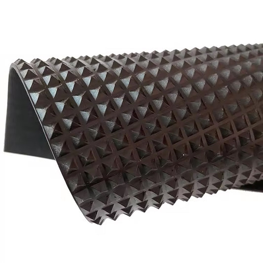 Anti Skid Pyramid Floor Walkway Mat Shock Absorption Rubber Flooring Wet Area Mat