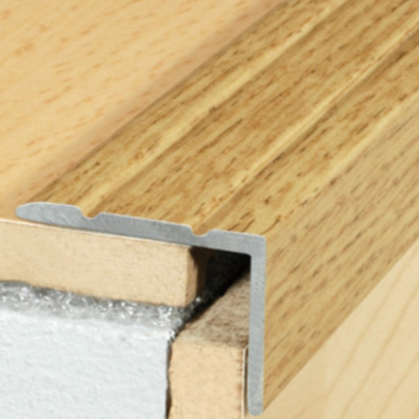 Premium Stair Nosing Edge Trim Aluminium Step Edging For Carpet Wood 900mm Long