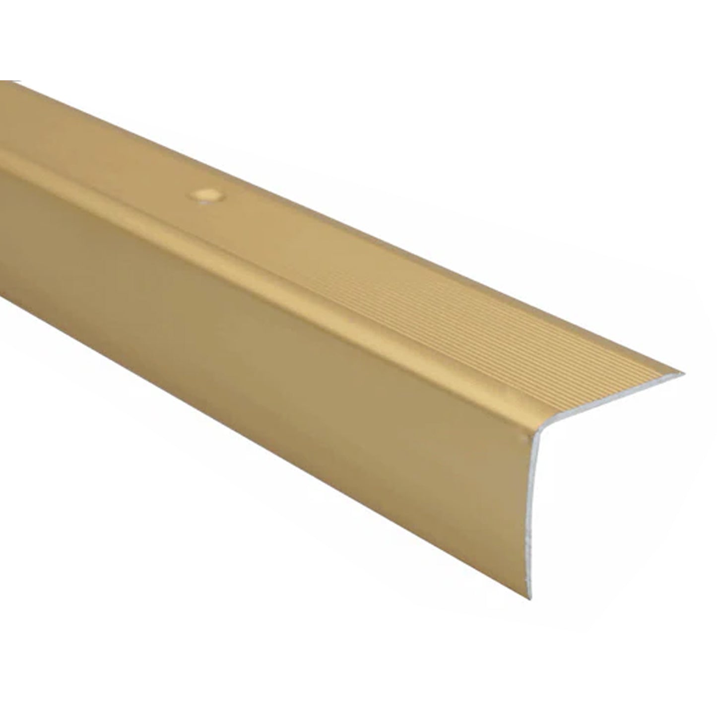 Non Slip Ribbed Treads Stair Nosing Edge Trim High Quality Anodised Aluminium Stair Nosing Edge