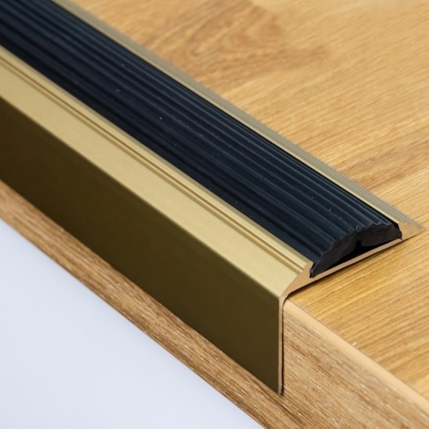 Commercial Grade Anodised Aluminium Stair Nosing Edge Trim Step Nose Edging 1.20m Length