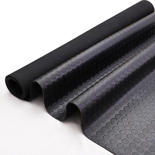 Heavy Duty Garage Car Floor Protect Mat Tough and Durable Matting with Coin Design