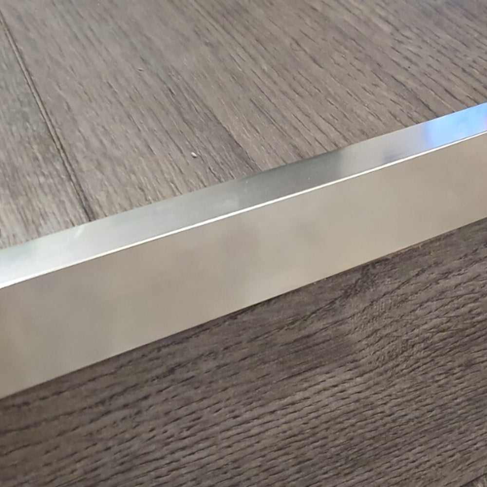 Deluxe Chrome Corner Aluminium Stair Nosing Strong Adhesive Back Cover Strip Nosing Edge 900mm