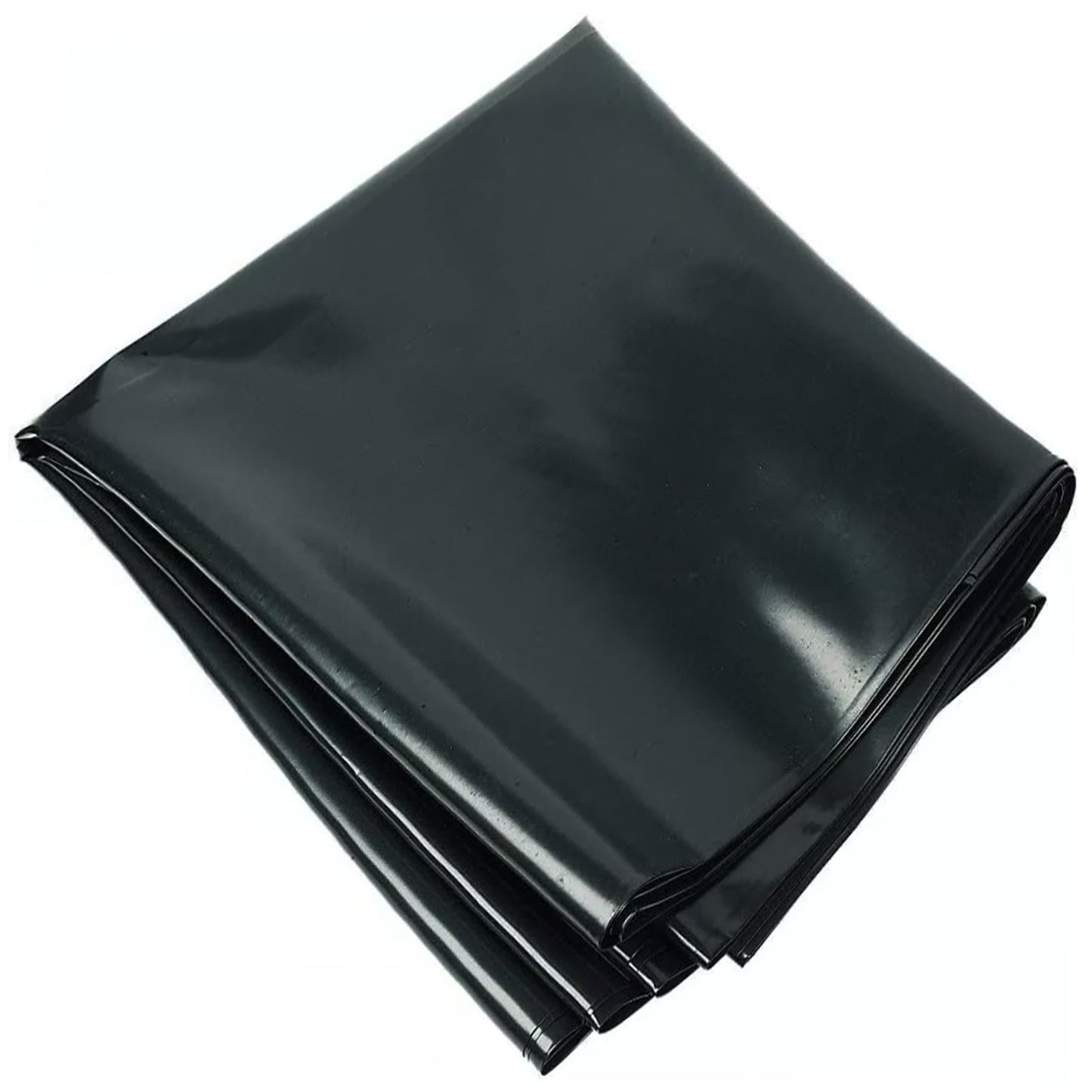 Garden Weed Control Black Plastic Polythene Sheeting Damp Proof Membrane